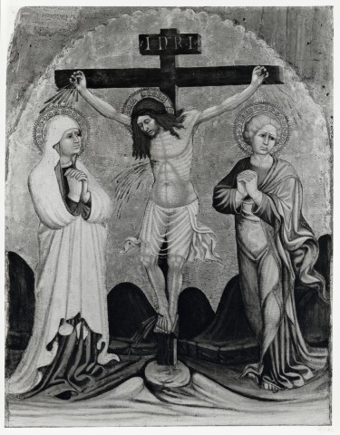 Anonimo — Giacomo di Nicola da Recanati - sec. XV - Crocifissione di Cristo — insieme